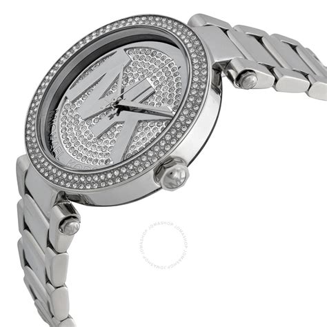 michael kors parker silver|michael kors watches.